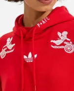 Arsenal Adidas Places+Faces 25-26 Hoodie