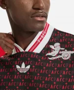 Arsenal Adidas x Places+Faces 25-26 Shirt In Black & White