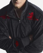 Arsenal FC Adidas x Places +Faces 25-26 Black Jacket