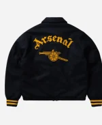 Arsenal x Aries Black Varsity Jacket