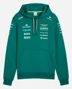 Aston Martin F1 2026 Team Green Fleece Hoodie