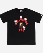 BAPE x Hello Kitty College T-Shirt