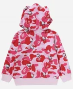 BAPE x Sanrio Hello Kitty 2026 Camo Full Zip Hoodie
