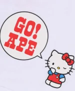 BAPE x Sanrio Hello Kitty 2026 College White Tee