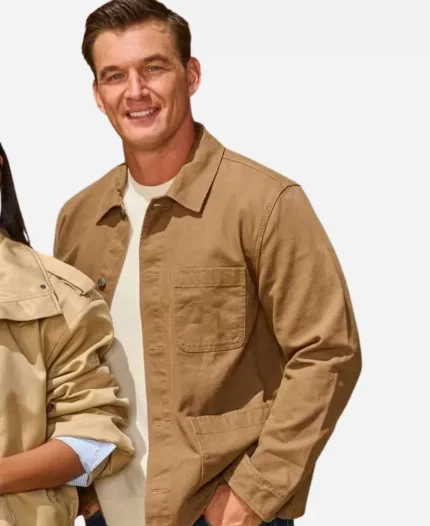 Bachelor Mansion Takeover 2026 Tyler Cameron Brown Cotton Jacket