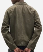 Bachelor Mansion Takeover Noah Erb Denim Jacket In Green