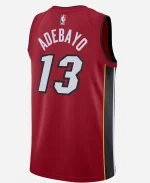 Bam Adebayo Washington Wizards Vs Miami Heat Jersey - Jacket Era