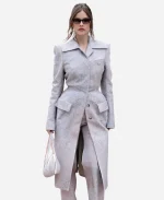 Barbara Palvin Paris Fashion Week 2026 Coat
