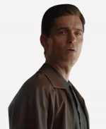 Berlin 2026 Pedro Alonso Brown Leather Jacket