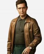 Berlin S02 Pedro Alonso Leather Jacket