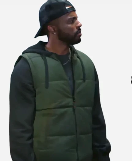 Beyond the Gates Jibre Hordges Green Vest