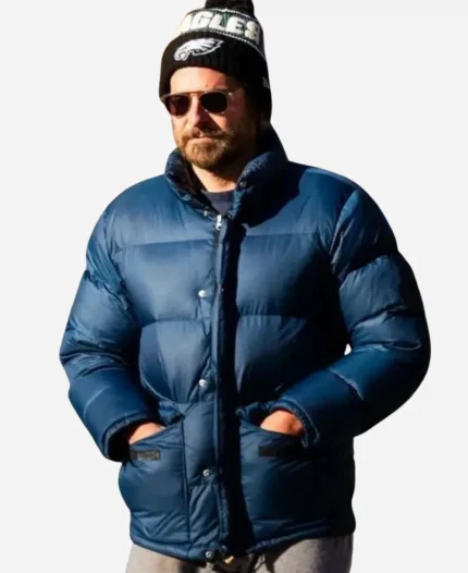 Bradley Cooper NYC 2026 Blue Jacket