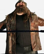 Bray Wyatt Brown Leather Jacket