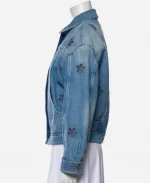 Bridgett Reese The Madison Blue Denim Floral Jacket