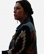 Carmen Moore Allegiance S03 Aztec Denim Jacket