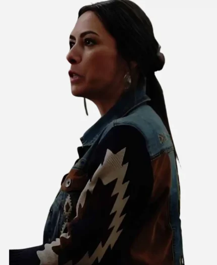 Carmen Moore Allegiance S03 Aztec Denim Jacket