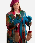 Carrie Preston NY City Elsbeth S03 Elsbeth Tascioni Printed Coat