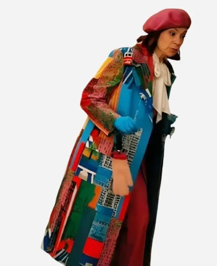 Carrie Preston NY City Elsbeth S03 Printed Coat