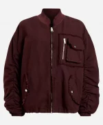 Celeste O Connor Scream 7 Maroon Jacket