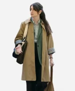 Charly Clive Rooster 2026 Plaid Trench Coat