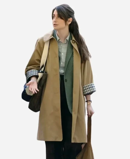 Charly Clive Rooster 2026 Plaid Trench Coat