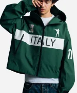 Chief Keef Italy Green Hooded Jacket