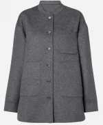 Chief Tynan  Law and Order SVU 2026 Grey Wool Jacket