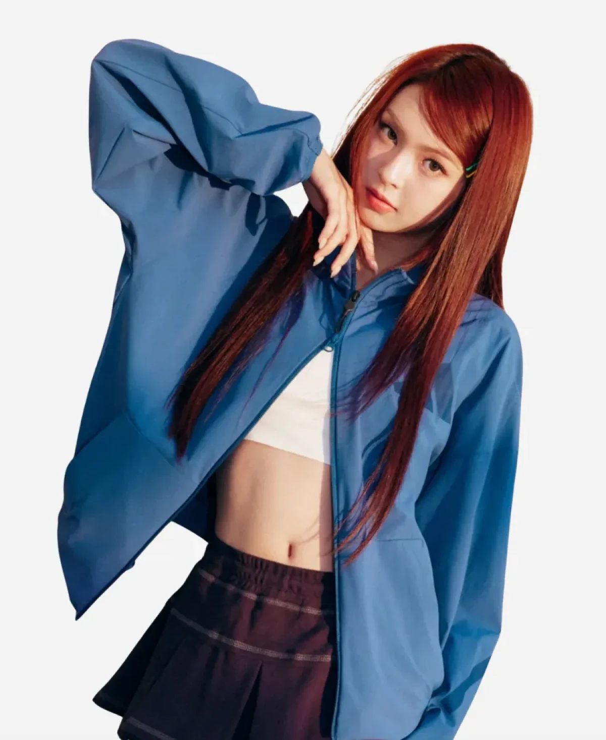 Adidas Babymonster Jacket | Adidas Z.N.E. Blue Bomber Jacket