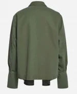 Christa Miller Shrinking S03 Liz Green Cotton Jacket