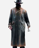 Christian Bale The Bride Leather Coat - Black