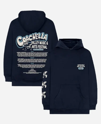 Coachella Desert Dog 2026 Lineup Hoodie