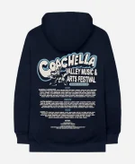 Coachella Valley Music and Arts Festival Desert Dog 2026 Lineup Blue Hoodie