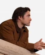 Corey Cott Tv Series 2026 Law & Order Special Victims Unit S27 Jake Griffin Brown Cotton Jacket