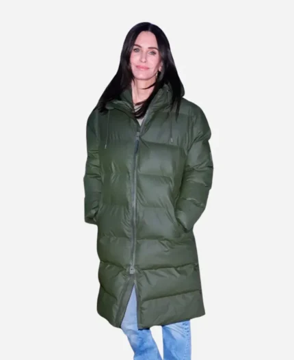 Courteney Cox NYC 2026 Puffer Coat