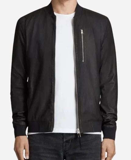 Curtis Lum Tv Series Siren S02 Calvin Lee Black Leather Jacket