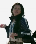 DMV S01 Gigi Zumbado Pinstriped Jacket