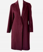 Danielle Deadwyler 2026 Rooster S01 Maroon Coat
