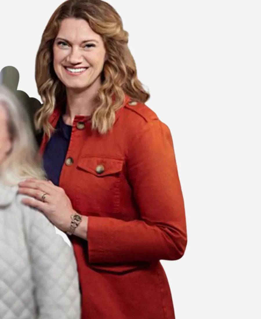 Danielle Fourth Down And Love Red Jacket Danielle Fourth Down And Love Red Jacket