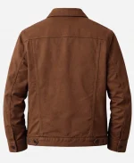 David Soto Its Not Like That S01 J.R. Ramirez Brown Cotton Jacket