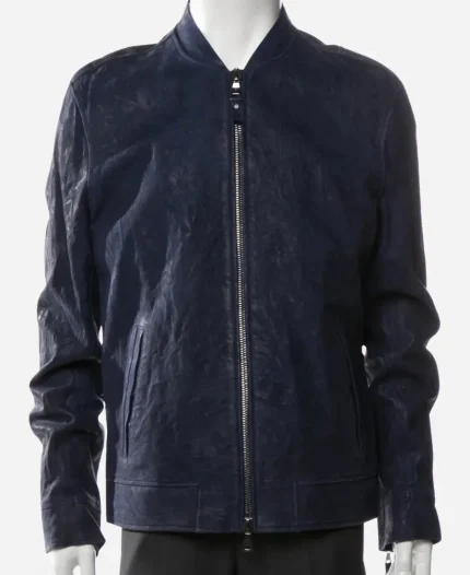 Days of Our Lives S61 Eric Martsolf Blue Leather Jacket