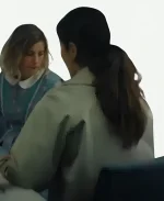 Dear Life 2026 Eleanor Matsuura Beige Cotton Trench Coat