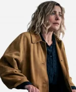 Dear Life 2026 Lillian Vandenberg Brown Suede Leather Jacket