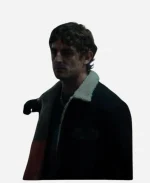 Dear Life S01 Luke J. Morgan Black Sherpa Corduroy Jacket