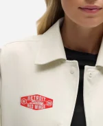 Detroit Red Wings Coaches Lululemon Heathered Bone Jacket