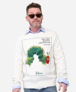 Dior SS26 Macaulay Culkin x Very Hungry Caterpillar Sweatshirt In White