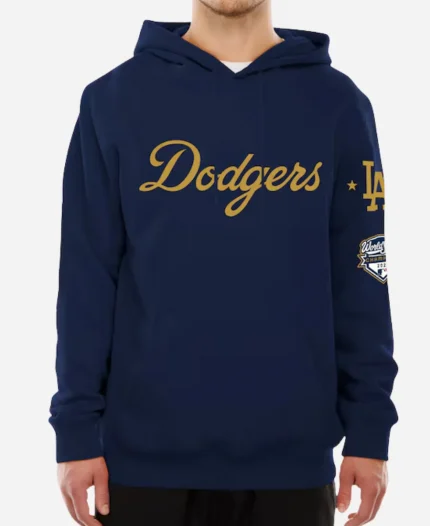 Dodgers New Era 2026 Gold Collection Hoodie
