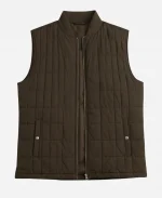 Duncan Park The Audacity 2026 Billy Magnussen Brown Quilted Vest
