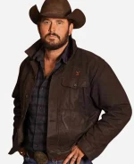 Dutton Ranch Rip Wheeler Black Cotton Jacket
