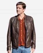 Dwayne Pride NCIS Origins S02 Brown Jacket