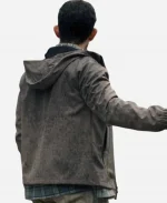 Eddie Ramos 9-1-1 Nashville S01 Grey Hooded Jacket